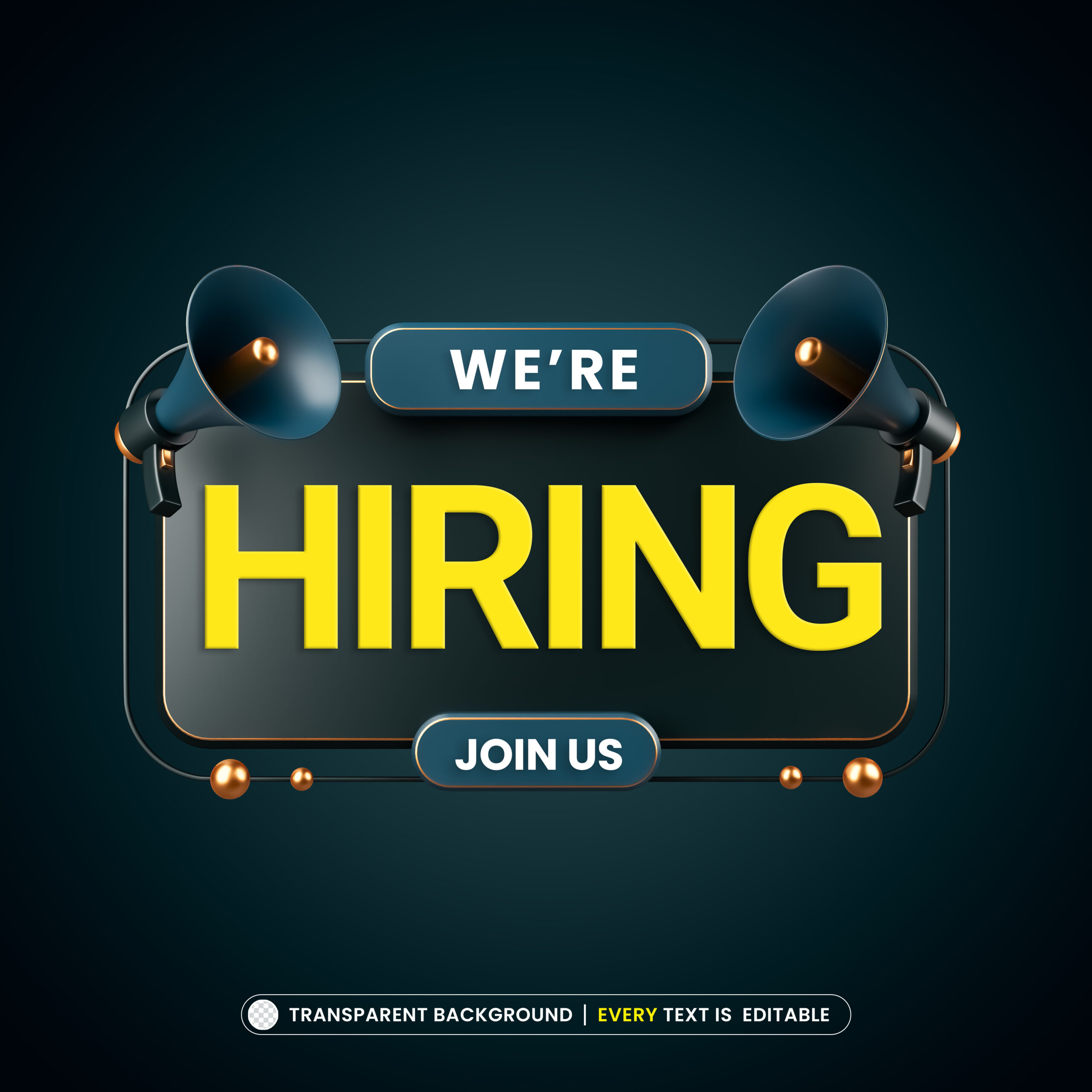 We are hiring banner. Job hunting tips to land your dream role